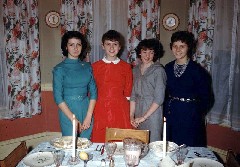 Ruth Bennet McDougal Dorrough; Abby Nelson, Joan McLaughlin, Phyllis LeBlanc